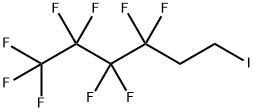 1H,1H,2H,2H-Perfluorohexyl iodide Structure