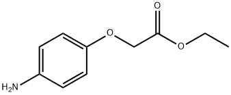 Acetic acid, 2-(4-aminophenoxy)-, ethyl ester Structure
