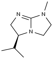 1H-Imidazo[1,2-a]imidazole,2,3,5,6-tetrahydro-1-methyl-5-(1-methylethyl)-,(5S)-(9CI) Structure