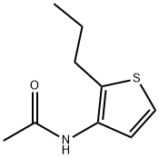 Acetamide,  N-(2-propyl-3-thienyl)- Structure