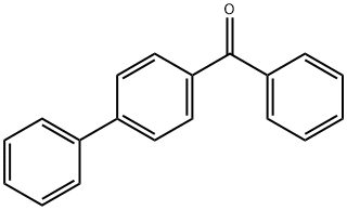 4-Benzoylbiphenyl Struktur
