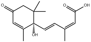 (+)-Abscisic acid Struktur