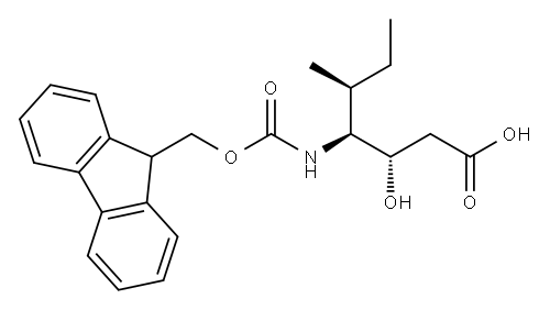 FMOC-(3S,4S, 5S)-4-AMINO-3-HYDROXY-5-METHYL HEPTANOIC ACID|(3S,4S,5S)-4-[(芴甲氧羰基)氨基]-3-羟基-5-甲基庚酸