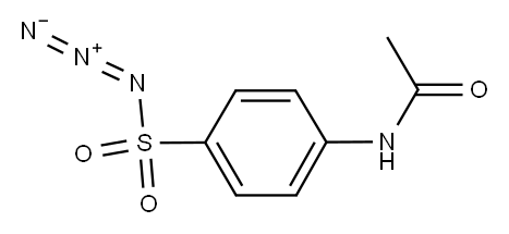 4-Acetamidobenzenesulfonyl azide Structure