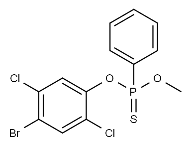 フェニルチオホスホン酸O-(4-ブロモ-2,5-ジクロロフェニル)O-メチル
