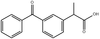 3-Benzoyl-alpha-methylbenzolessig-säure