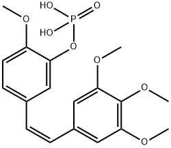 [2-methoxy-5-[(Z)-2-(3,4,5-trimethoxyphenyl)ethenyl]phenoxy]phosphonic acid|康普瑞汀磷酸酯