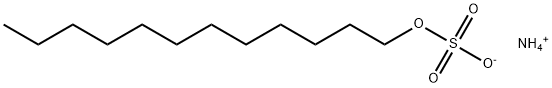 Ammonium lauryl sulfate Struktur