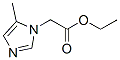 1H-Imidazole-1-aceticacid,5-methyl-,ethylester(9CI) Structure