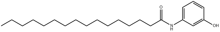 HexadecanaMide, N-(3-hydroxyphenyl)-|