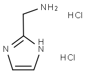 1H-IMIDAZOL-2-YLMETHYLAMINE DIHYDROCHLORIDE Structure