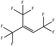 1,1,1,4,4,4-HEXAFLUORO-2-(TRIFLUOROMETHYL)-2-BUTENE Struktur