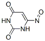 2,4(1H,3H)-Pyrimidinedione, 6-nitroso- (9CI) Structure