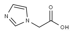 Imidazol-1-yl-acetic acid Structure