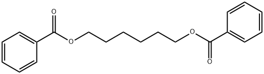 1,6-Hexanediol, dibenzoate Structure