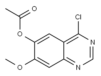6-Acetoxy-4-chloro-7-methoxyquinazoline