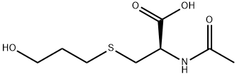 N-ACETYL-S-(3-HYDROXYPROPYL)CYSTEINE Struktur