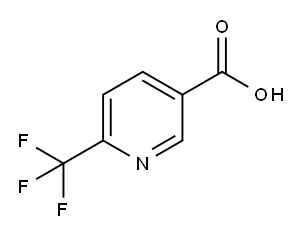 6-(Trifluoromethyl)nicotinic acid Structure