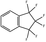 1,1,2,2,3,3-HEXAFLUORO-INDAN Struktur