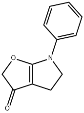 2H-Furo[2,3-b]pyrrol-3(4H)-one,  5,6-dihydro-6-phenyl-  (9CI) 结构式