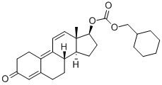 Cyclohexylmethyl-17-β-hydroxyestra-4,9,11-trien-3-oncarbonat