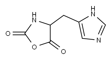 4-(1H-imidazol-4-ylmethyl)oxazolidine-2,5-dione Structure
