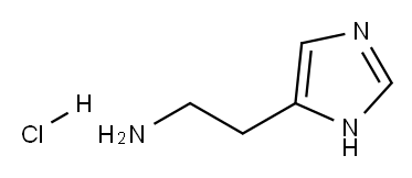 2-(3H-imidazol-4-yl)ethanamine hydrochloride Structure