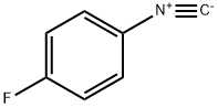 4-フルオロフェニルイソシアニド 化学構造式