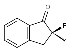 1H-Inden-1-one,2-fluoro-2,3-dihydro-2-methyl-,(2S)-(9CI)|