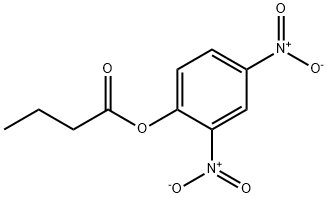 酪酸2,4-ジニトロフェニル 化学構造式