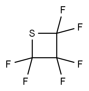 Hexafluorothietane 结构式