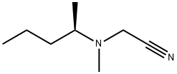 Acetonitrile, [methyl[(1R)-1-methylbutyl]amino]- (9CI) Structure