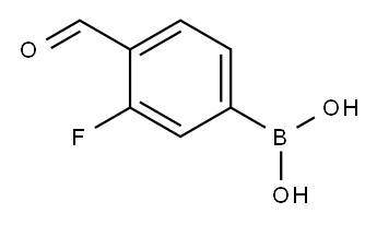 3-Fluoro-4-formylphenylboronic acid