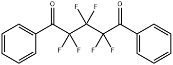 2,2,3,3,4,4-Hexafluoro-1,5-diphenyl-1,5-pentanedione Structure