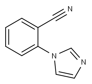 2-(1H-IMIDAZOL-1-YL)BENZENECARBONITRILE Structure