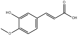 (E)-3'-Hydroxy-4'-methoxycinnamsure