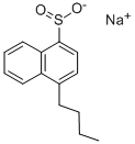 ブチルナフタレンスルホン酸ナトリウム  化学構造式