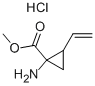 (1R,2S)-METHYL 1-AMINO-2-VINYLCYCLOPROPANECARBOXYLATE HCL Struktur