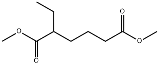 Hexane-1,4-dicarboxylic acid dimethyl ester Structure