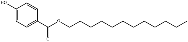 Dodecyl 4-hydroxybenzoate Struktur