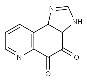 1H-Imidazo[4,5-f]quinoline-4,5-dione, 3a,9b-dihydro- (9CI)|