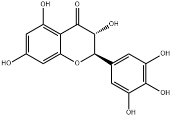 Dihydromyricetin Struktur