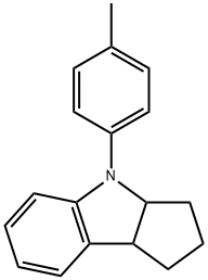 1,2,3,3a,4,8b-hexahydro-4-(4-Methylpheny)-Cyclopent[b]indole Structure