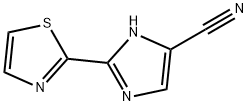 1H-Imidazole-4-carbonitrile,  2-(2-thiazolyl)-  (9CI)|