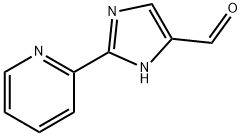 1H-Imidazole-4-carboxaldehyde,  2-(2-pyridinyl)-  (9CI) Structure