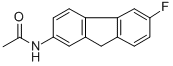Acetamide, N- (6-fluorofluoren-2-yl)- Structure