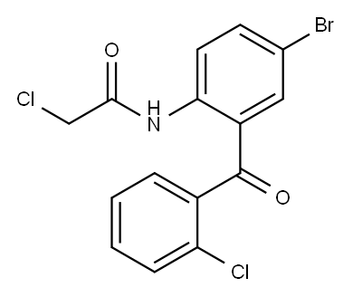 N-[4-Bromo-2-(2-chlorobenzoyl)phenyl]-2-chloroacetamide|N-[4'-溴-2'-(2'-氯苯甲酰基)苯基]-2-氯乙酰胺