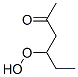 2-Hexanone, 4-hydroperoxy- (9CI)|