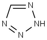 テトラゾール 化学構造式