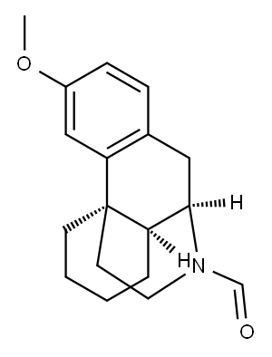 (9ALPHA,13ALPHA,14ALPHA)-3-甲氧基-吗喃-17-甲醛 结构式